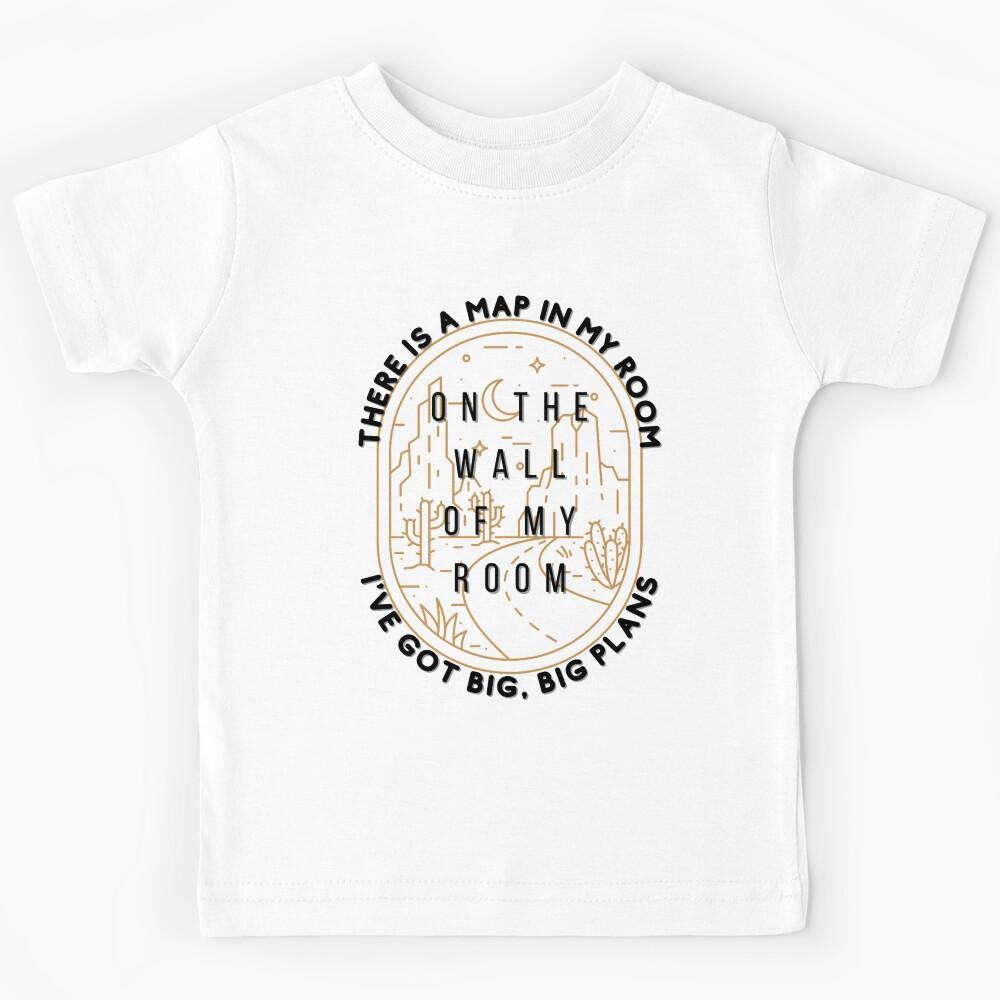 The front bottoms Maps Kids T-Shirt 110