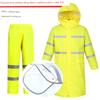 Rainproof Long Reflective Raincoat Adult Breathable Sanitation Property Security Duty Labor Protection Trench Coat Full Body Raincoat