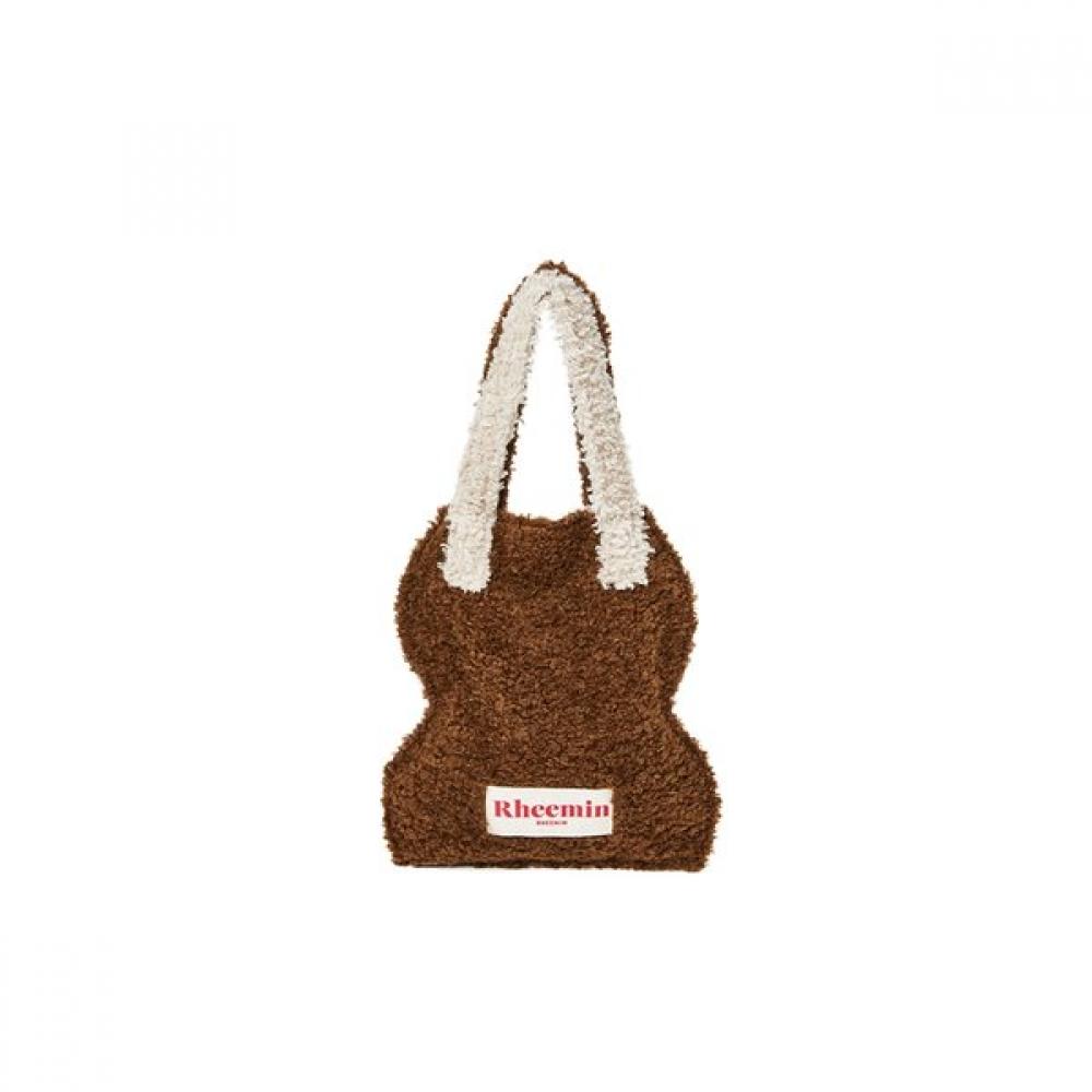 

Rheemin Shearling Hory Light Beige Choco Brown Single option