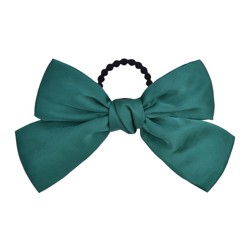 Large Hair Band Thick Bow Knot Adjustable Multi-colored Snag Free Hairs Rope Bobby Pins Scrunchies for Girls Styling Gift