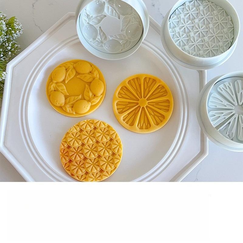 Jam Sandwich Flowers Cookie Cutter Mold DIY 3D Fondant Stamp Biscuit Moulds Cake Decoration Kitchen Baking Supplies