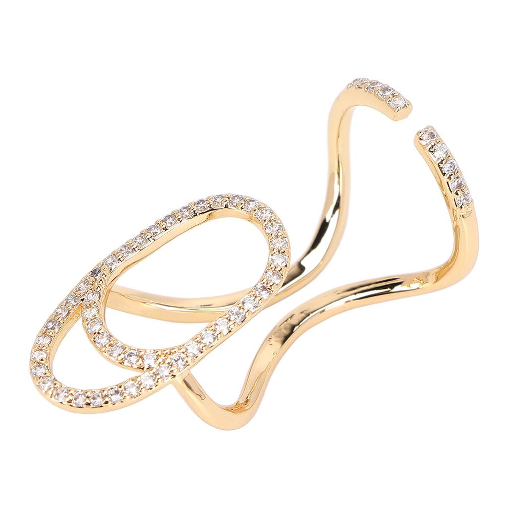 Nail Ring Safe Healthy Adjustable Fashionable Fingernail Jewelry Decorations for Parties