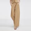 ELLE French Style High-End Wide-Leg Versatile High-Waisted Casual Pants Women Pants Khaki EK50414