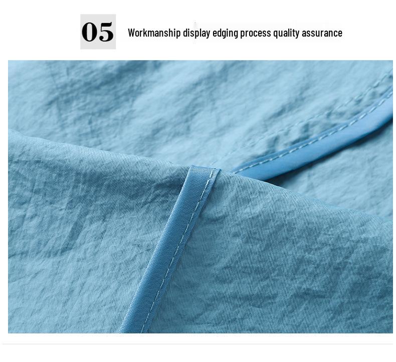 Men's Ice Silk Quick-Dry Lightweight Sun Protection Top - Summer Breathable Thin Outdoor Outerwear