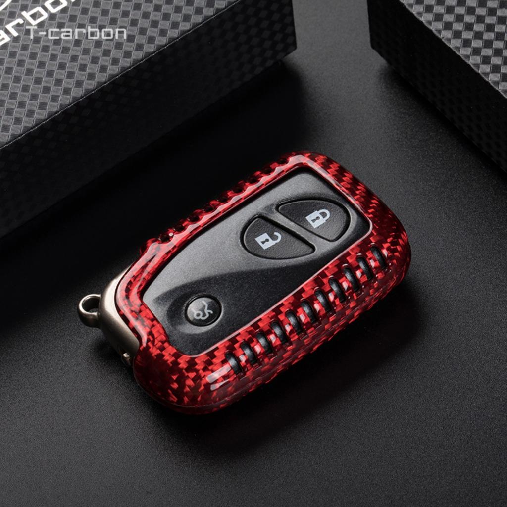 T-Carbon Carbon Fiber Key Cover Case For Lexus Is250 Is350 Es350 Gs250 Gs350 Gs430 Gs450H Ls460 Lx470 Lx570 Sc430 Rx350