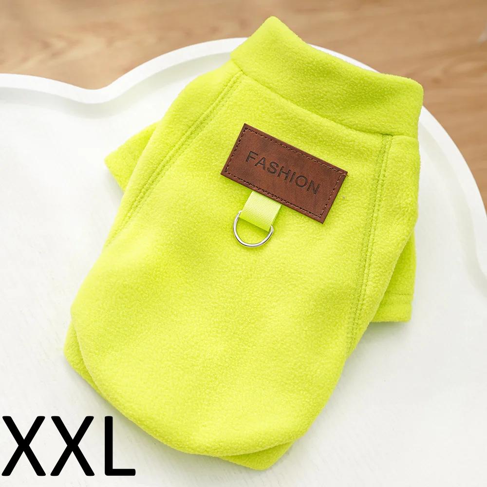 Winter Solid Color Pet Hoodie Soft Pullover Sweatshirt Fashion Warm Clothes For Small Dogs Puppy Chihuahua Cats Pet Apparel Accessories