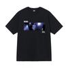 Mens Loose Fit Short Sleeve T-Shirt 270g Heavyweight Cotton Tee Casual Top In Navy Khaki Black White