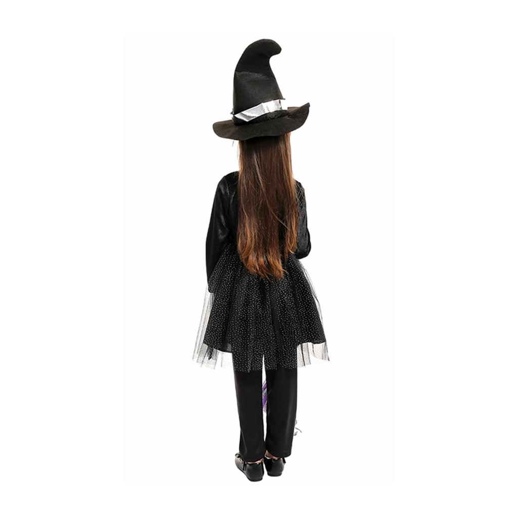 Halloween-Aufführungskostüme, Kinder-Hexenrollen, Cosplay-Kostüme, Kinderbekleidung