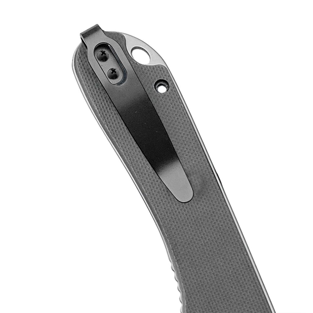 1 zestaw DIY składany klips do noża 420 ze stali nierdzewnej kieszonkowe zaciski tylne do składanego noża kieszonkowego klips ze śrubą