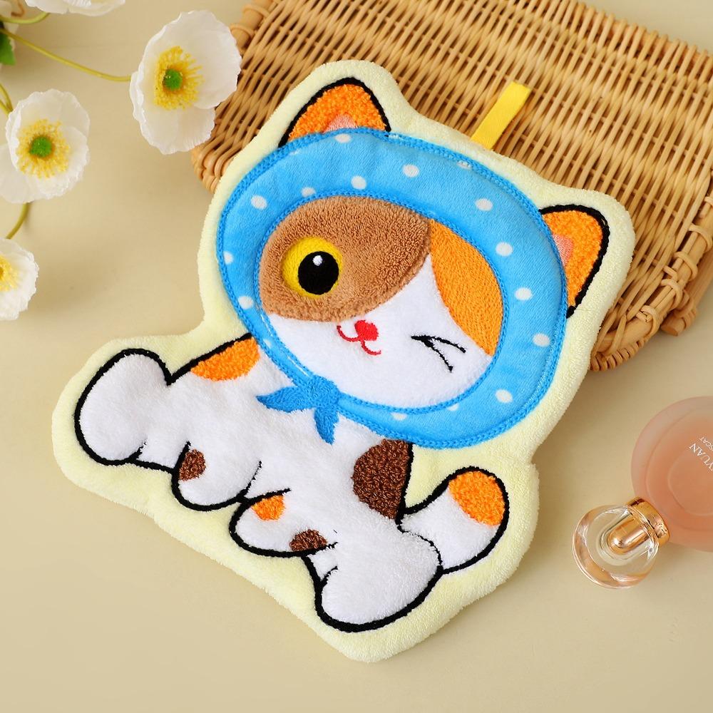 Coral Fleece Hand Towel Soft Washcloth High Quality Kitchen Toilet Handkerchief