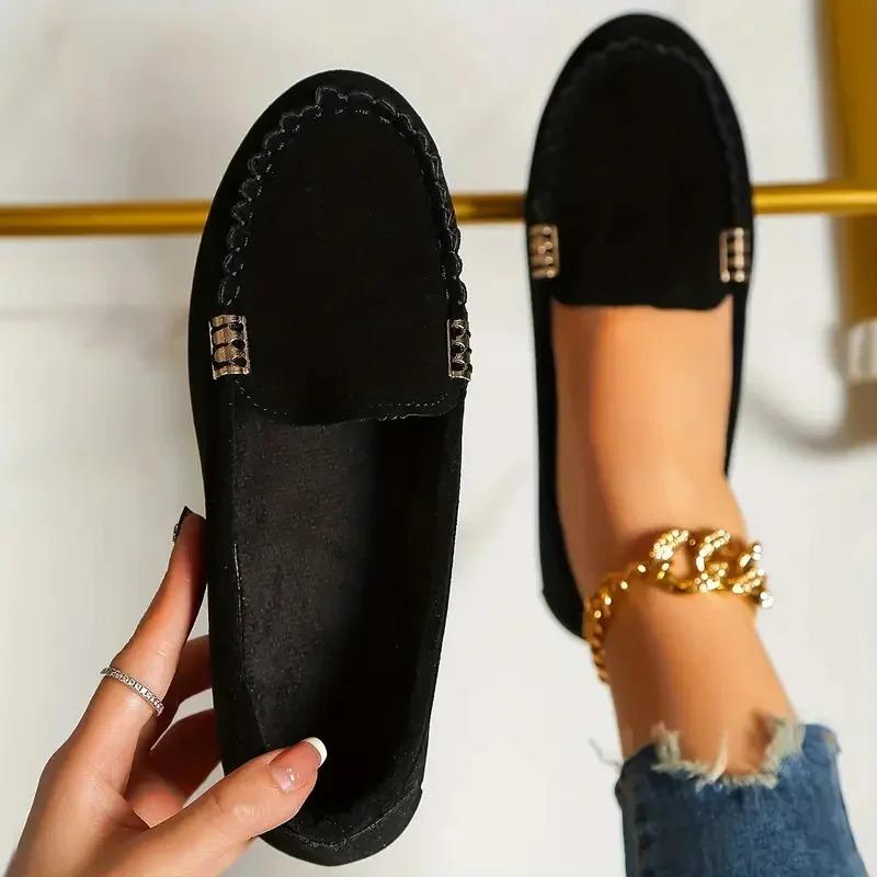 Women Casual Shoes 2025 New Spring and Autumn Flat Loafers Shoes Women Fashion Non-slip Soft Denim Flat Shoes Zapatos De Mujer