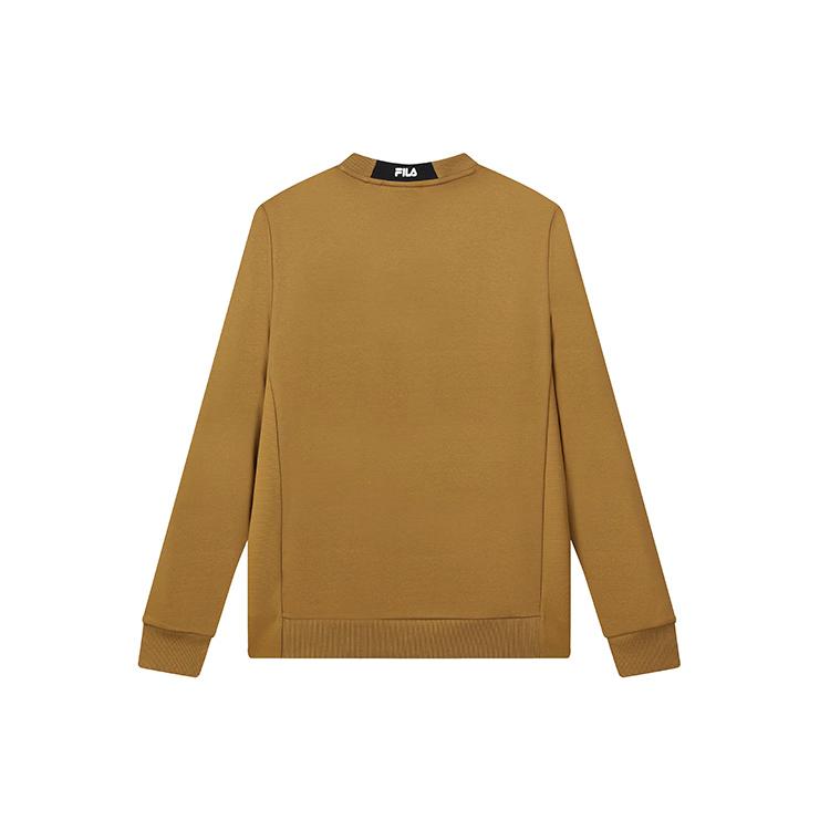New FILA Sweatshirt Men's Single Wood Umber F11M132253FBN