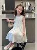 Girls Summer Sleeveless Princess Dress Korean Lightweight Kids Sundress