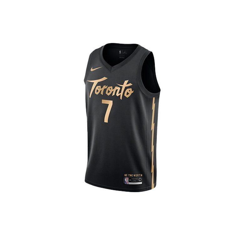 Nike NBA Basketball Jerseys Men's Black Moderate Straight Fit AV4674-011