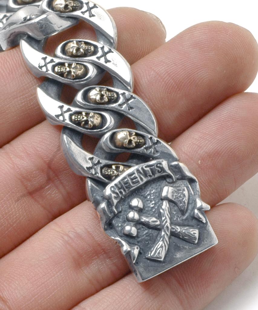 Sheen666 566 Bracelet Skull Custom
