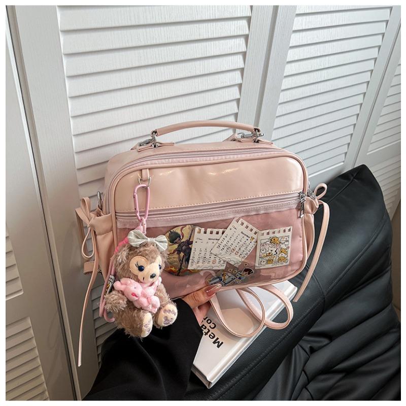 Large Capacity Bag Women's Summer New Versatile Messenger High Sense Commuter Backpack Backpack
