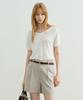 ARTID Linen Tailored Shorts_Beige