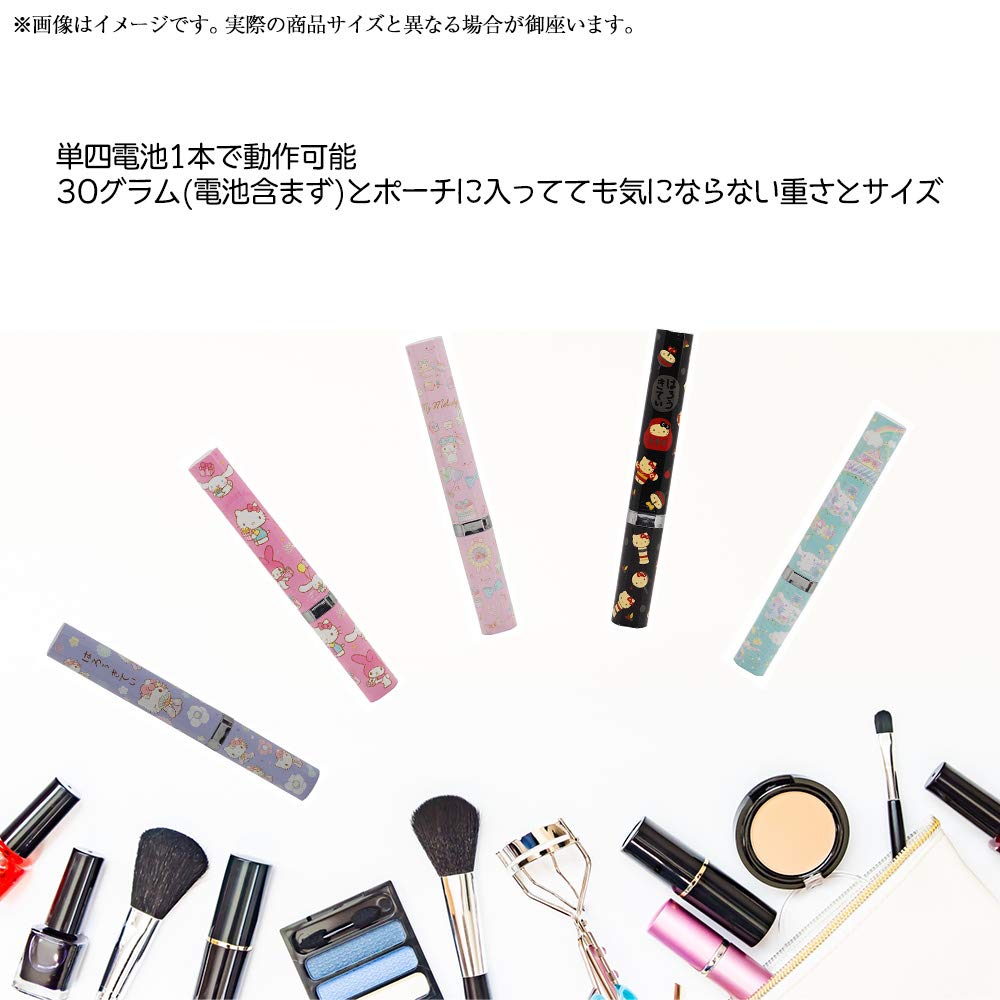 Portable electric Sanrio Hello 6 slim cap AAA battery toothbrush, Kitty, designs, body, included, (My Melody)