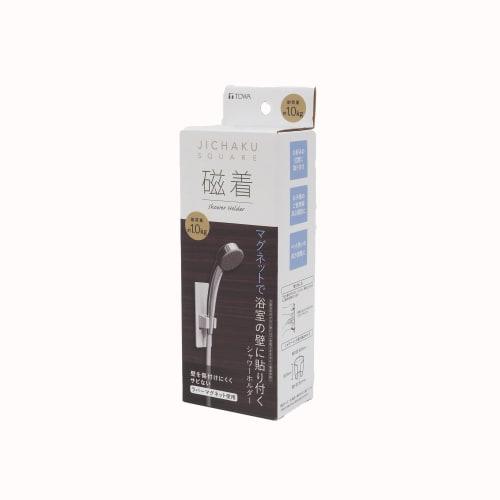 Towa Sangyo Bathroom Rack, White, Approx. 6.5 x 4.3 x 17.7 cm, Magnetic SQ, 39209