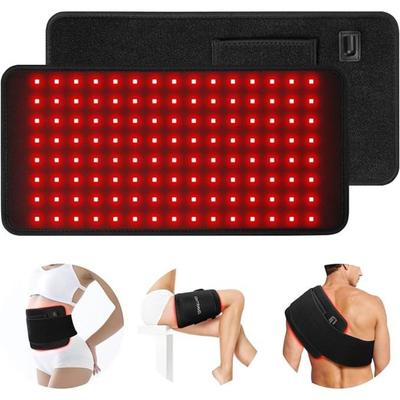 660nm 850nm Red Light Therapy Pad Portable Heating Light Therapy Wrap Belt Body Pain Relief NIR Deep Therapy Device