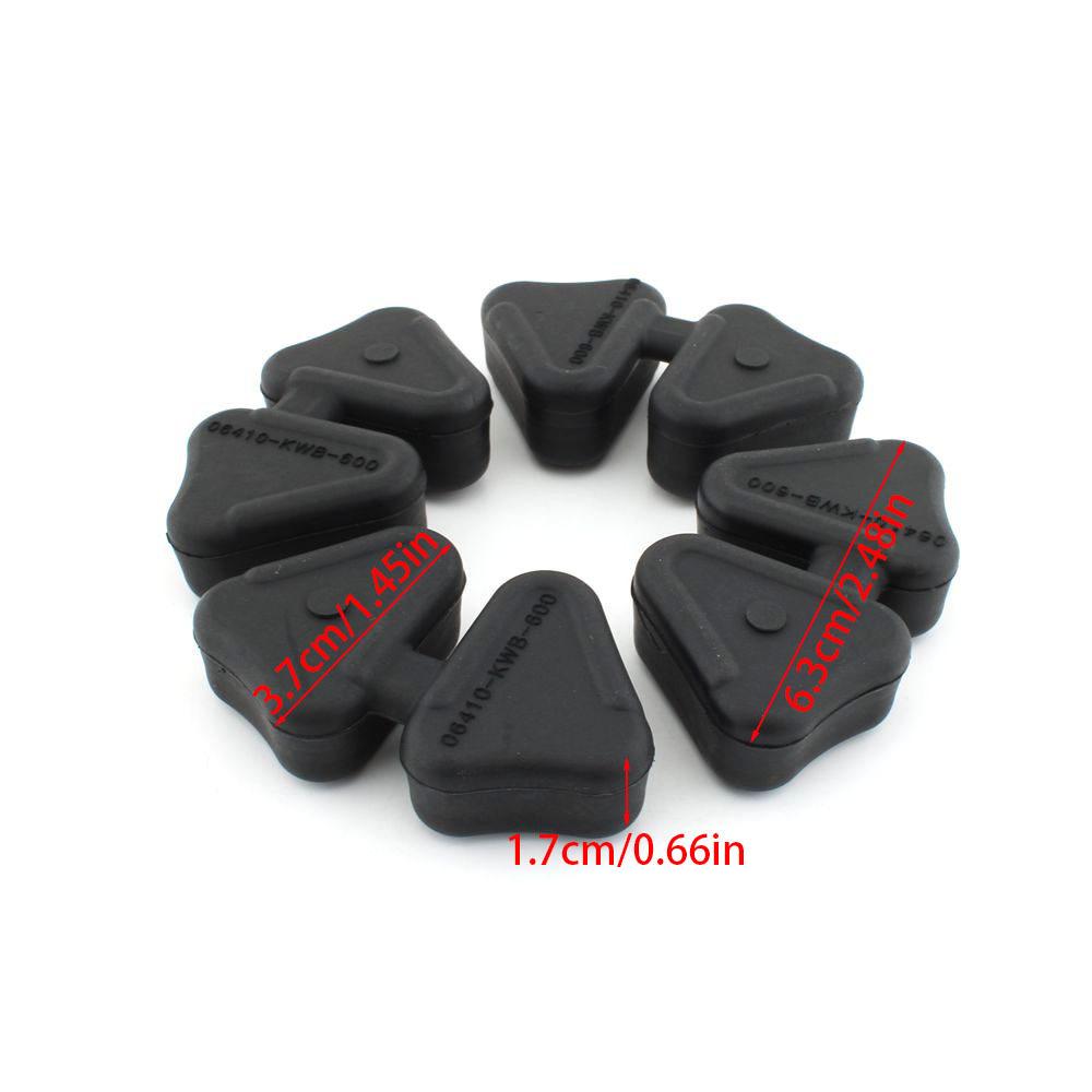 4Pcs Rubber Rear Wheel Damper 06410-KWB-600 For Honda GROM125 C125A Z125M Z125MA