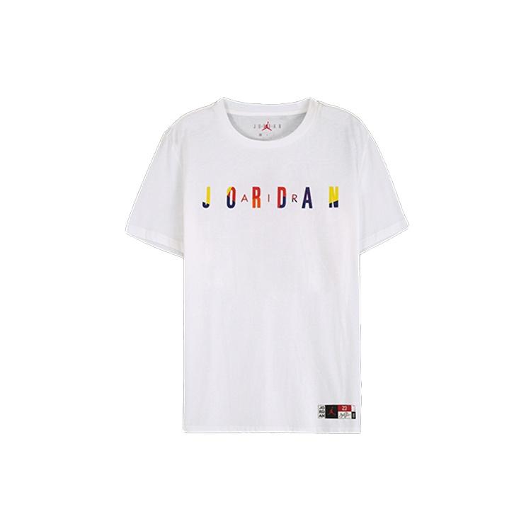 Air Jordan Causual Sports Round Collar Male White Men s DA6768-100 XXXL
