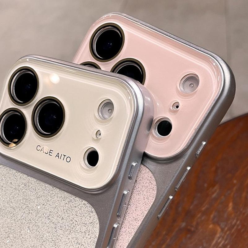 Luxury Bling Glitter Case for iPhone 17 Pro Max AI Camera Control Button Glass Lens Protector Cover for iPhone 14 15 16 Pro Max