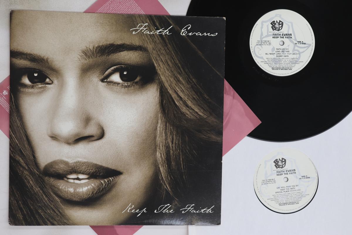 

LP Пластинка FAITH EVANS - Keep The Faith 78612730161 Bad Boy Enterta 1998 US Рэп и Хип-хоп/R&B Б/У