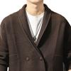 Men's Luxury Double-Breasted Thick Knit Cardigan - Autumn/Winter Loose Warm Sweater Coat