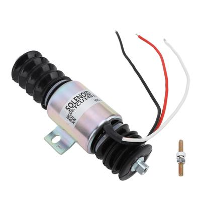 TCU14931 Electric Generator Flameout Solenoid Valve 12V 55mm Fuel Shutoff Solenoid Valve for