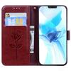 Rose Flower Pattern Leather Wallet Flip Case For Apple iPhone 16 15 14 Plus 11 12 13 Pro Max XS XR X 8 7 Samsung Galaxy S8 S9 Xiaomi Redmi Poco Cover