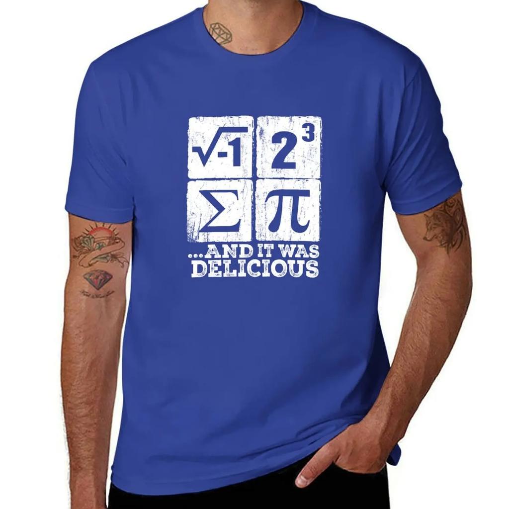 I Ate Some Pi t shirt Funny i ate some pie Math Nerd Humor T-Shirt oversized blacks mens t shirts casual stylish