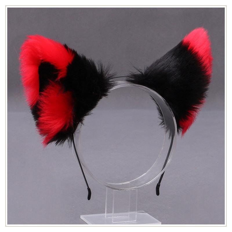 Sexy Temptation Lolita Animal Cat Fox Ear Headband Cosplay Faux Fur Headband Girl Halloween Anime Headband Hair Accessories