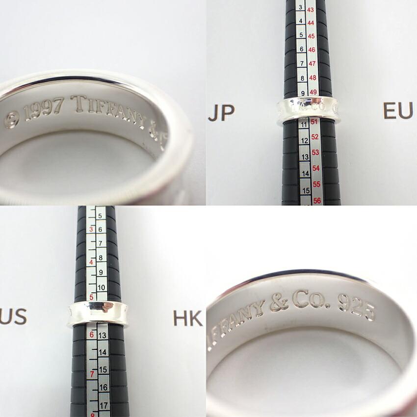 [Used] TIFFANY 925 1837 Ring/Size 10/j51-11