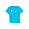 Champion T Shirt Japan Version Unisex Aqua Blue C3-P302-460