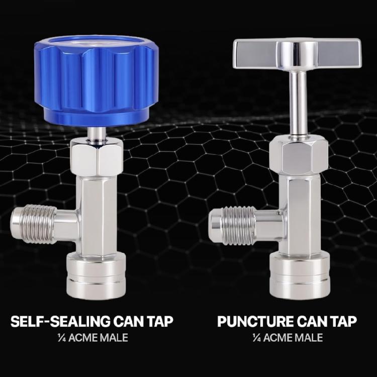 R1234yf Air Conditioning Service Coupling Tool Fast Connect Disconnect for Automotive and Residential Cooling Systems