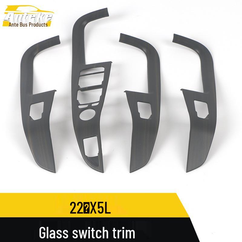 X5L Glass Switch Decorative Frame for Window Armrest Button - Car Accessory