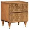 Nightstand 40 x 33 x 46 cm Solid Mango Wood