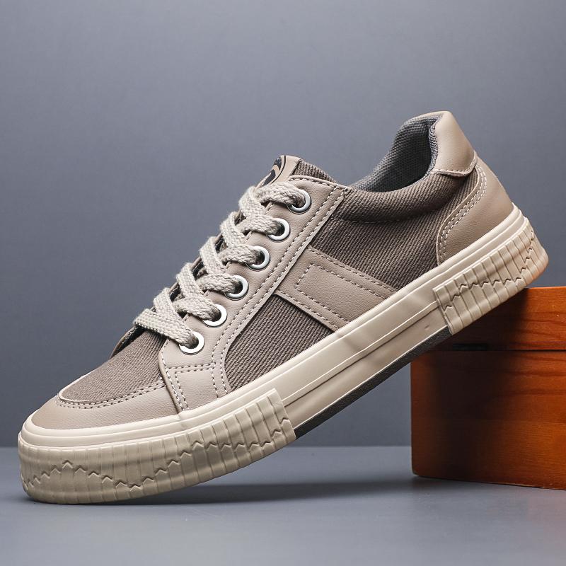 

Модная парусиновая мужская обувь Универсальный летний тренд Спорт и отдых Низкие кеды Мужская тканевая обувь Мягкая подошва Рабочая обувь SS25853 44 серый