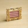 Velvet Organizer Ring Display Stand Baroque Design Jewelry Display Rack  Engagement Prop