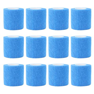 12 Pack 4.5M Animal Elastic Bandage Self Adhesive Cow Hoof Repairing Bandage Non Woven Polyester