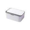 Large Capacity Dry & Wet Tissue Box - Sealed, Dustproof Storage for Masks & Wipes