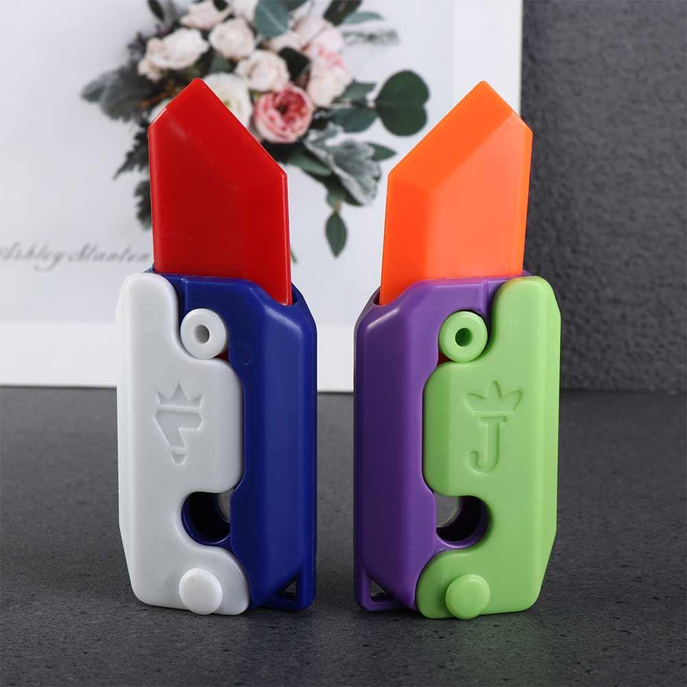 Push Card 3D Gravity Carrot Toy Gravity 3D Printing Gravity Carrot Toy Halloween Toys
