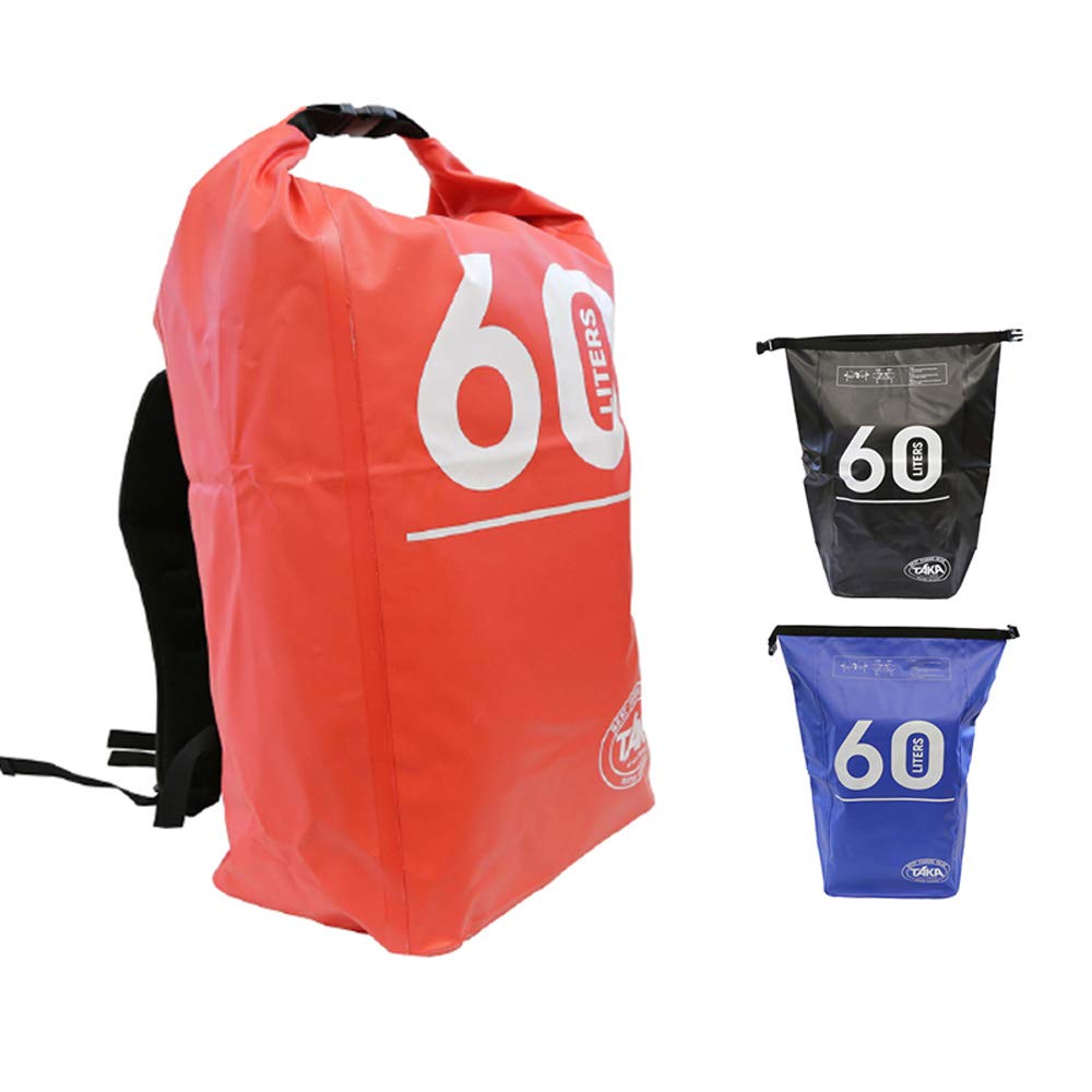 

Taka Sangyo Dry Backpack, 60L, Red, S-68
