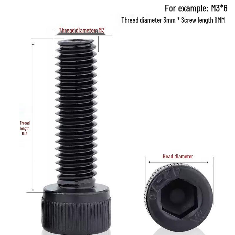 12.9 Grade High-Strength Socket Head Cap Screw