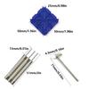 6Pcs Link Pin Removal Tools Watch Band Strap Holder with Hammer Smartwatch Belt Link Remover Tool for Watch Adjustment