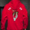 Men's Casual Sporty -Lined Hooded Sweatshirt, New Printed Fashion Trendy Hoodie