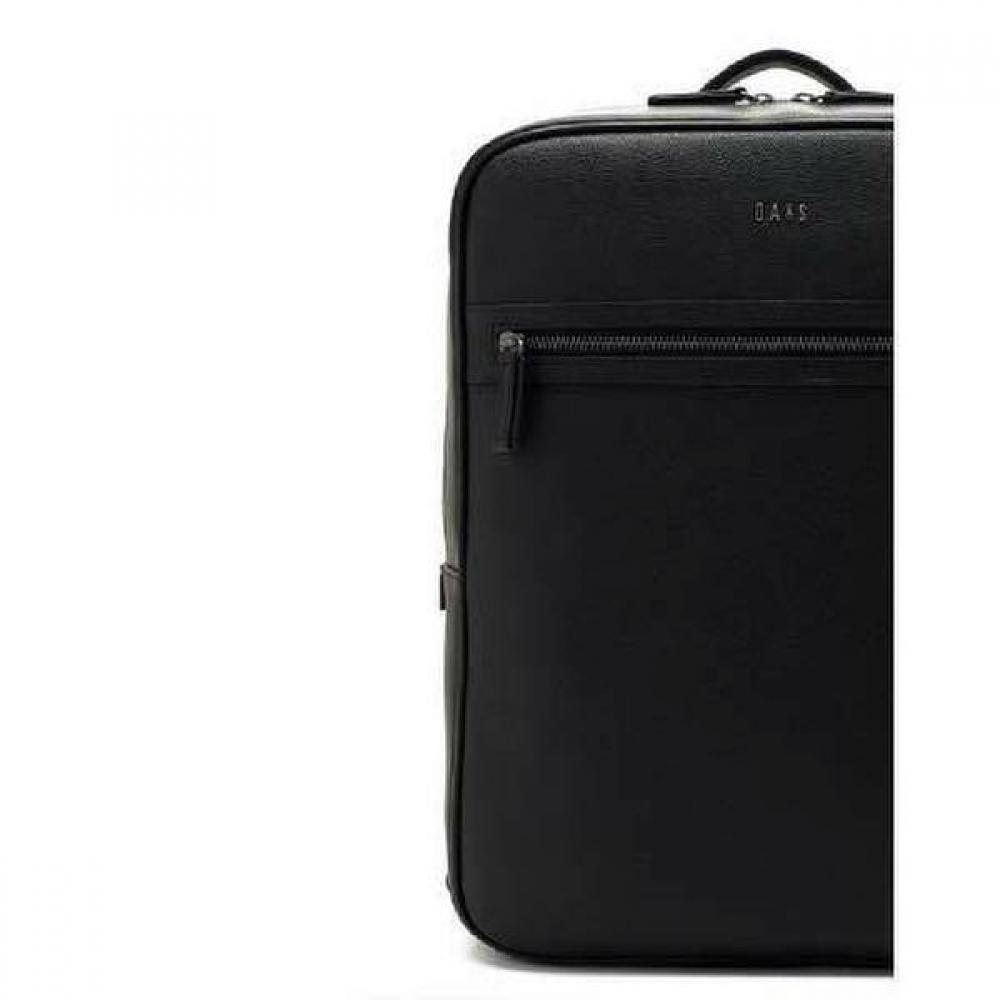 Daks Simple Black Leather Backpack Dbba2e337bk