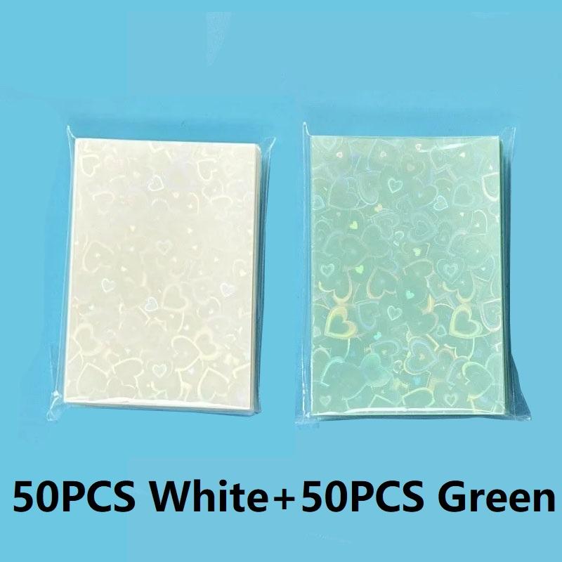 50/100pcs/pack Colored Korean Idol Photo Card Holder Photocard Sleeves Photo Anti-scratch Card Protective Case