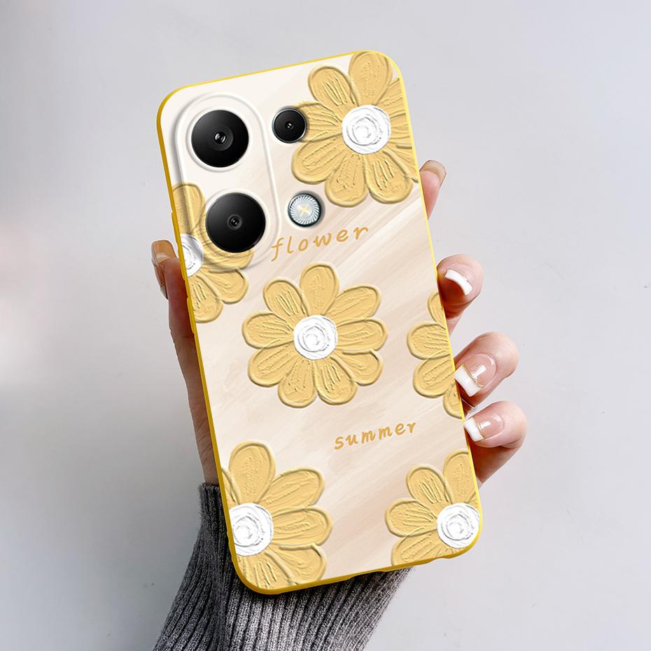 For Xiaomi Poco M6 Pro Case Soft Silicone Cute Cat Panda Shockproof Cover for Poco M6 Pro 4G TPU Coque Funda Shell M6Pro 6.67''